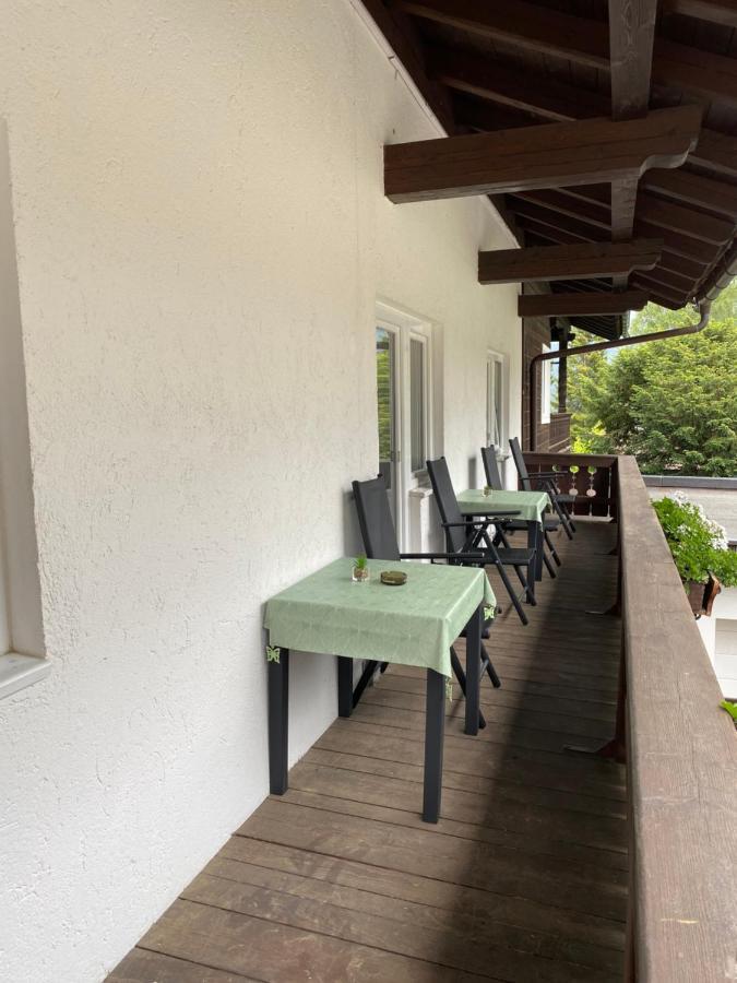 Ferienwohnung Wetterstein Lermoos Eksteriør billede